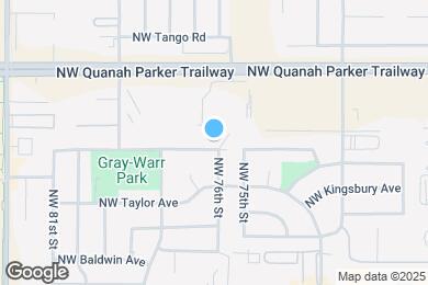 Map image of the property - 7603 NW Andrews Ave