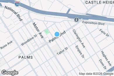 Map image of the property - 10250 Palms Blvd