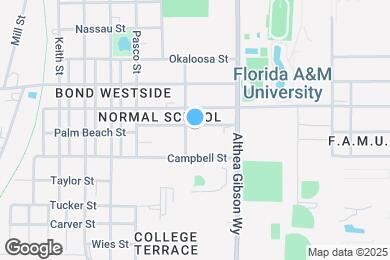 Map image of the property - 541 Palm Beach St