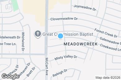 Map image of the property - 3309 Creekwood Ln