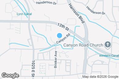 Map image of the property - 1120 Canyon Rd