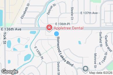 Map image of the property - 2999 E 135th Pl