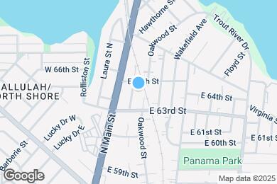 Map image of the property - 7345 Penrose St