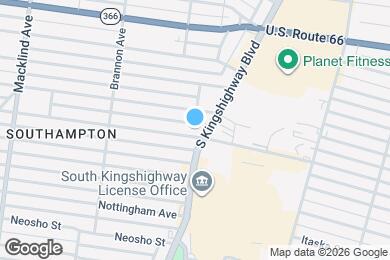 Map image of the property - 4909 Lansdowne Ave