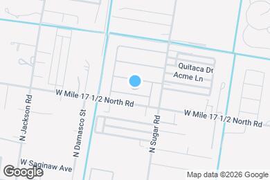 Map image of the property - 1701 W. Broome-1