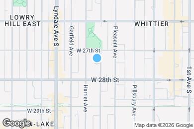 Map image of the property - 2718 Grand Ave S