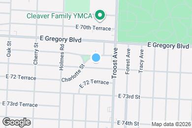 Map image of the property - 822 E 72nd St