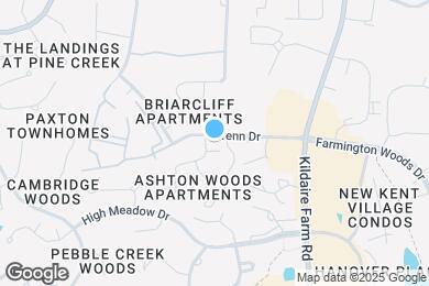 Map image of the property - Ashton Woods Apartments