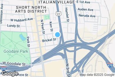 Map image of the property - 96 Brickel St