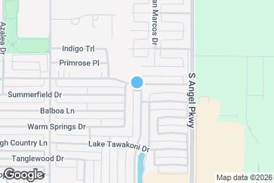 Map image of the property - 702 Bethany Lake Blvd
