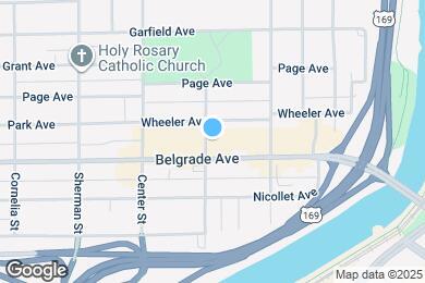 Map image of the property - 410 Cross St