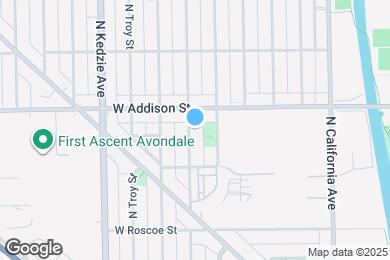 Map image of the property - 3541 N Whipple St