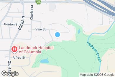 Map image of the property - 2205 Country Club Dr