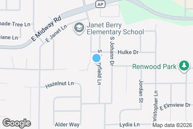 Map image of the property - 3719 S Berryfield Ln