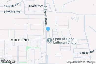 Map image of the property - 2565 S Signal Butte Rd