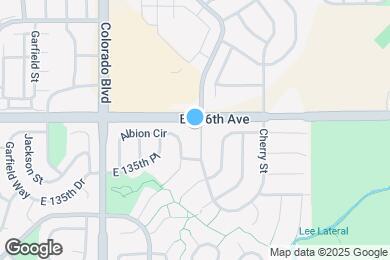 Map image of the property - 13587 Bellaire St