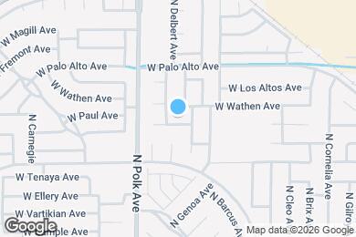 Map image of the property - 5382 W Paul Ave