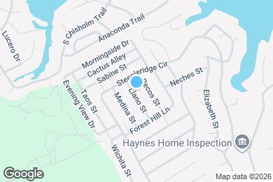 Map image of the property - 4707 Llano St