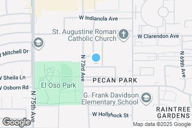 Map image of the property - 7210 W Sunderland Ave