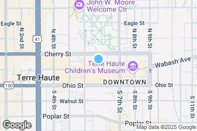 Map image of the property - Center City Apartments