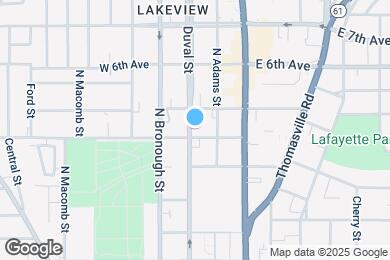 Map image of the property - 124 W 4th Ave