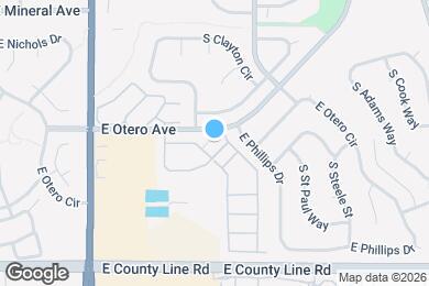 Map image of the property - 2740 E Otero Pl