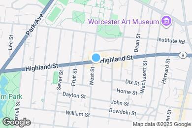 Map image of the property - 133 Highland St