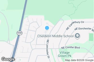 Map image of the property - 3324 NE Lancaster St