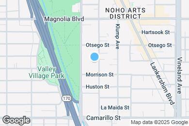 Map image of the property - 5031 Bakman Ave