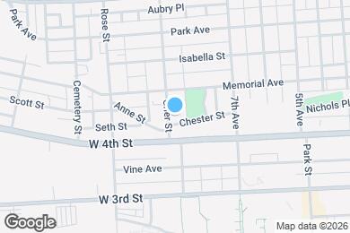 Map image of the property - 504 Grier St