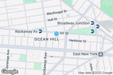 Map image of the property - 1325 Herkimer St