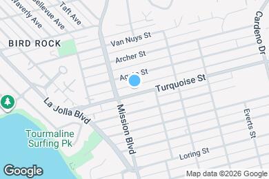 Map image of the property - 860 Turquoise St