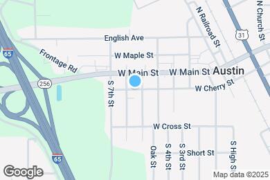 Map image of the property - 525 W Cherry St