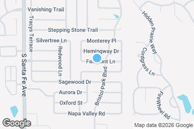 Map image of the property - 1808 Fairmont Ln