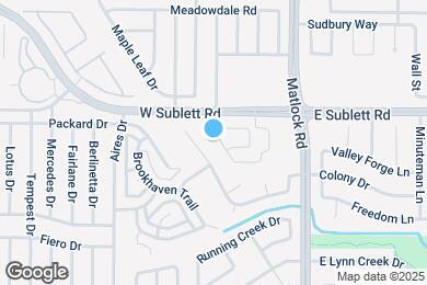 Map image of the property - 814 Bonnet Trl