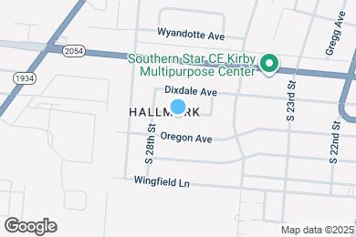 Map image of the property - 2640 Olive St
