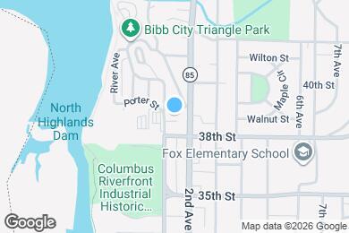 Map image of the property - 105 Anthony St