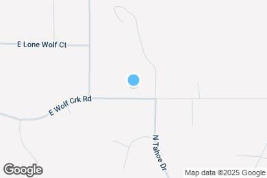 Map image of the property - 8826 E Wolf Crk Rd