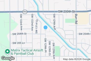 Map image of the property - 20365 SW 129th Ave