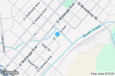 Map image of the property - 904 E Myrtle Ave