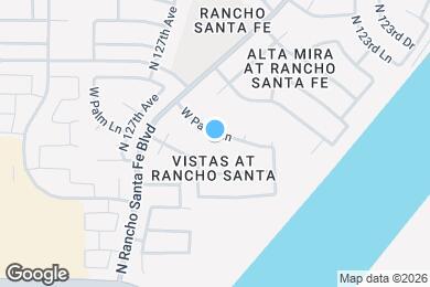 Map image of the property - 12509 W Palm Ln
