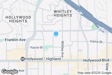 Map image of the property - Cherokee Apts... Spacious Apartments in the Heart of Hollywood! CALL NOW!