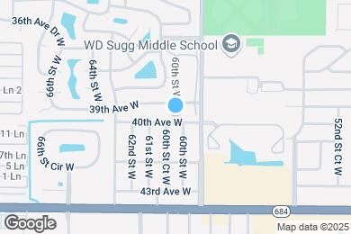 Map image of the property - 5928 40th Ave W