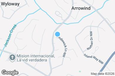 Map image of the property - 616 Candlewick Ln NW
