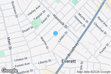 Map image of the property - 91 Waverly St
