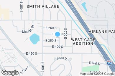 Map image of the property - 326 S 600 E