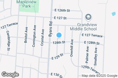Map image of the property - 12733 Oakland Ave
