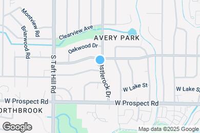 Map image of the property - 1307 Castlerock Dr