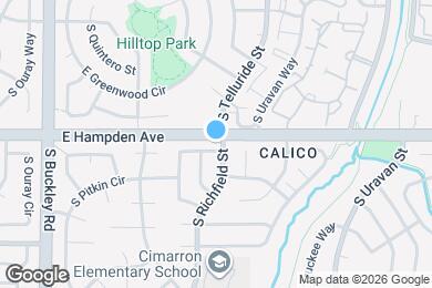 Map image of the property - 3501 S Richfield Cir