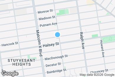 Map image of the property - 716 Hancock St